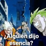 Alguien dijo esencia