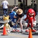 sonic and friends in the real world