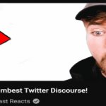 MrBeast's Thumbnail Disaster | OW! | image tagged in gifs,mrbeast,animation,arrow,clickbait,thumbnail | made w/ Imgflip video-to-gif maker