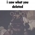 I Saw What You Deleted
