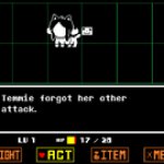 Temmie forgor her other attack