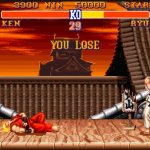 Street fighter, You lose