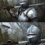 Arrow in armor