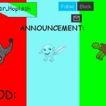 Hoplash's Announcement Temp template