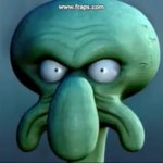 angry squidward