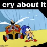 robotnik cry about it static image ver