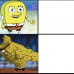 Spongebob freaking out