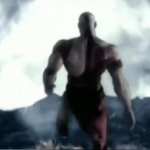 kratos falling meme