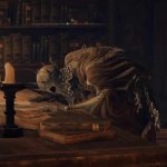 Sauron reading