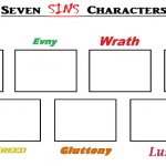Seven Deadly sins template