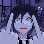 Kokichi Oma middle finger