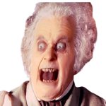 Scary Face Bilbo Transparent Background