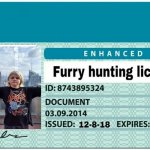 Furry hunting license