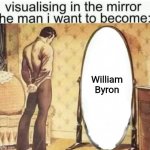 William Byron=Leclerc of NASCAR | William Byron | image tagged in visualising in the mirror the man i want to become,memes,nascar,racing | made w/ Imgflip meme maker