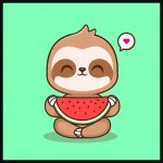 Watermelon Sloth