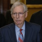 Mitch McConnell Freezes Up meme