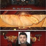 As seen on Man v Food with Adam Richman himself | THE FOOD WALL | image tagged in ah my old enemy stairs,memes,crossover memes,kung fu panda,man v food,adam richman | made w/ Imgflip meme maker