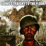 real | ME AFTER MY PISS GOES INTO 2 STREAMS AND ONE GOING STRAIGHT TO THE FLOOR | image tagged in thousand yard stare | made w/ Imgflip meme maker