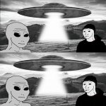 Alien meets wojaj