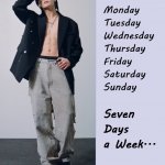 Junkook's Days of the Week