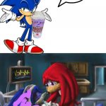 HAPPY BIRTHDAY GRIMACE | PRETTY GOO- | image tagged in sonic hospital bed,grimace shake | made w/ Imgflip meme maker