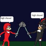 shadow and knuckles high shovel