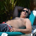 Lounging guy