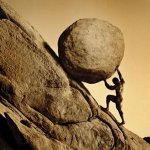 One must imagine Sisyphus happy