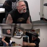 Four Sentence American Chopper Meme