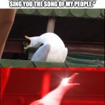 Every Summer | ME: *TRYING TO SLEEP*
THE CRICKET HAVING A RAVE OUTSIDE MY WINDOW: "ALLOW ME TO SING YOU THE SONG OF MY PEOPLE."; *PANICKED CHIRPING* | image tagged in screaming seagull | made w/ Imgflip meme maker