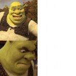 Shrek Angry meme