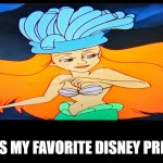disney princess facts | ARIEL IS MY FAVORITE DISNEY PRINCESS | image tagged in sanctuary guardian meme with no text,disney world,ariel,mermaid,disney princesses,the little mermaid | made w/ Imgflip meme maker