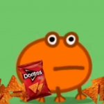 Doritos frog