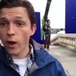 Tom Holland Talking GIF Template