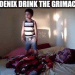 When Phoenix drink the grimace shake | POV: PHOENIX DRINK THE GRIMACE SHAKE | image tagged in gifs,phoenix,grimace shake | made w/ Imgflip video-to-gif maker