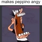 Peppino screaming at post above | the post above makes peppino angy | image tagged in peppino screaming at post above,pizza tower,memes,funny memes | made w/ Imgflip meme maker