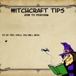 WitchCraft Tips template