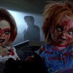 Shocked Chucky and Tiffany meme
