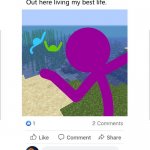 white background | image tagged in white background,alan becker,stickman,facebook,purple,funny | made w/ Imgflip meme maker