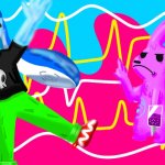 Skatez and vaxcat meme