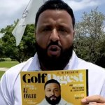 DJ Khaled Celebrates 'Dream Come True' As 'Golf Digest' Cover St
