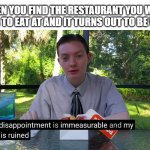 My Disappointment Is Immeasurable Meme Generator - Imgflip