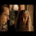 Elrond and Gandalf