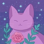 lisin to Purple cat music (: template