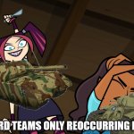 The Mallard Team in their Sleep | THE MALLARD TEAMS ONLY REOCCURRING NIGHTMARE | image tagged in scary girl threatening priya,total drama,girls und panzer | made w/ Imgflip meme maker