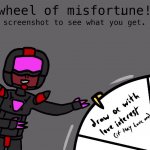 Nugget’s Wheel Of Misfortune! meme