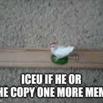 Chicken | ICEU IF HE OR SHE COPY ONE MORE MEME | image tagged in gifs,chicken,chckn,i hate iceu | made w/ Imgflip video-to-gif maker