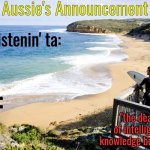 Aussie's Announcement Template meme