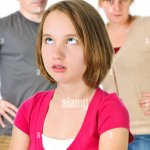 Annoyed Teenage Girl