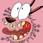 Courage the Cowardly Dog by Jarryd Keuter on Dribbble